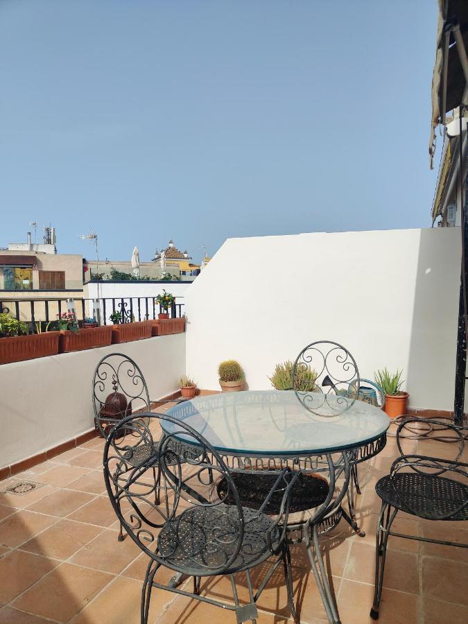 Lovely 1-Bedroom Loft With Terrace. Amazing View. Sevilla Eksteriør bilde